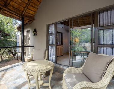 Standard Suite Patio at Ivory Tree Game Lodge Standard Suite Patio at Ivory Tree Game Lodge